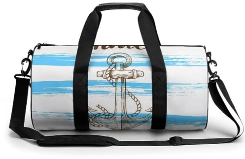 Segeln Sport Duffel Bag Sporttasche Reisetasche Handgepäck Tasche Schwimmtasche Weekender Bag 45x23x23cm
