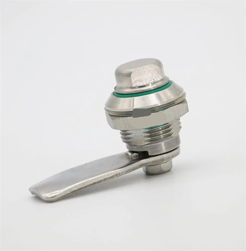 705 Hexagonal Lock Cabinet Toolbox Lock 304 Stainless Steel Electrical Cabinet Door Distribution Box Garbage Bin Turnbuckle Lock 1Pcs
