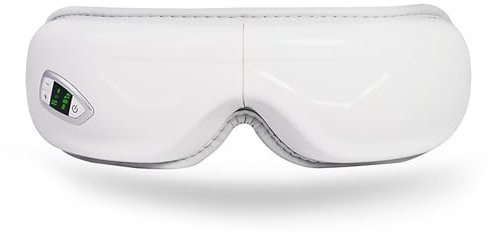 LHQYA Augenwärmemassagegerät, Intelligentes Augenmassagegerät, 5 Massagemodi/einstellbare Dichtheit/verbindebar Mit Bluetooth-Musik/Multifrequenz-Vibration/Airbag-Massage, Für Die Augen