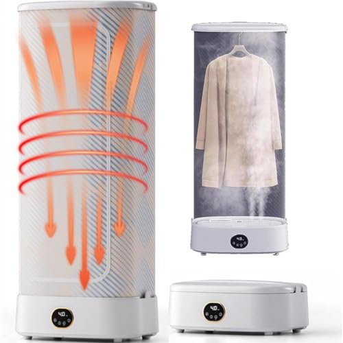 SaryEdge Máquina de Planchado automática, Plancha de Vapor Vertical inalámbrica automática de 1000 W, tendedero portátil, vaporizador de Ropa Plegable para Colgar(