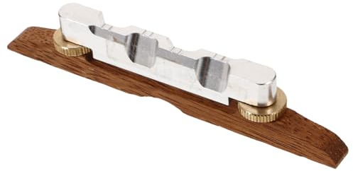 ERINGOGO Banjo Bridge Wooden Accessory Easy to Replace Luthier Tool for Crisp Sound for Musicians Construction for Enhanced Performance for Banjo Players