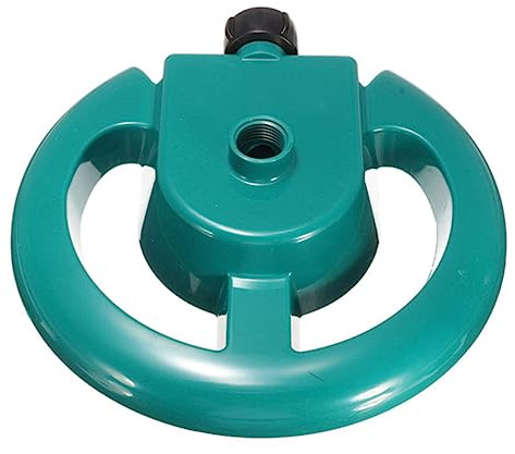 HEMOTON Boquilla Giratoria Automática para Jardín Aspersor De Césped Multifunción Rociador De Agua Base para Riego De Césped y Jardín