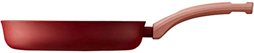 Fry Pans Skillets Cooking Pan Cookware Frying Pan Wok Saucepan Pan Non-Stick Frying Pan Steak Fried Egg Easy to Clean Non-Stick Less Oil Smoke Cooker (Color : Blue, Size : 26 * 5cm) (Red 26 * 5cm)