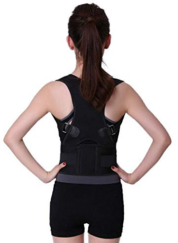 Taille Trimmer, Bauchweggürtel Schwitzgürtel Sport Powergürtel Waisttrainer zur Fettverbrennung Verstellbarer Damen-Taillenformer Korsett Corset Power Gürtel Fitnessgürtel Schwarz 2 S