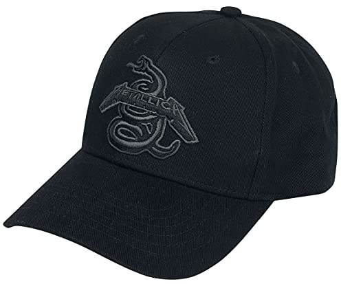 Metallica Black Album Snake - Baseball Cap Unisex Cap schwarz