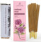 Radiant Rose Incense Sticks for Love - (80 Sticks) Charcoal Free Incense Using Upcycled Flowers | Romance Incense to Promote Love & Care, Perfect Housewarming Gift