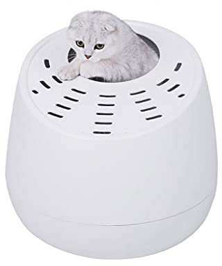 zlw-shop Katzentoilette Top Entry Geschlossene Katzentoilette Katzentoilette Splash-proof Große Katzenbedarf für Großkatzen und Kätzchen Katzentoilette