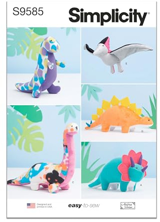 Simplicity SS9585OS UNDEFINED Stuffed Craft OS (One Size Only)