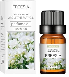 Wasserlöslicher Aromatherapie-Diffusor für ätherische Öle 3 × 10 ml / 19 Arten von Aroma-Luftbefeuchter ätherisches Öl, Diffusor, Aromatherapie-Ofen (Freesie)