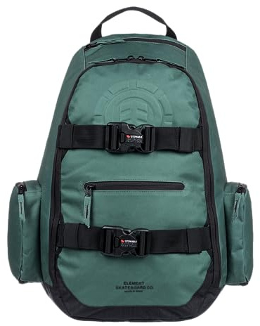Element Mohave Sac à Dos pour Homme avec Sangle de Skateboard, Vert foncé 2.0, Taille Unique