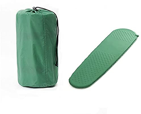 Aufblasbare Schlafmatratze, leichte, selbstaufblasende Isomatte, Schaumstoff, ultraleichte Matratze für Camping, Wandern, Rucksackreisen, isolierte Matte, Camping-Schlafmatte (Farbe: Dersert M 183)