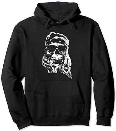 Lil Wayne Bandana Totenkopf Pullover Hoodie