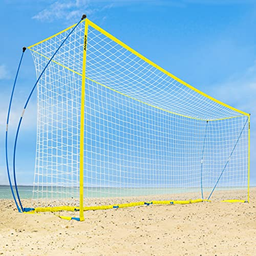 FORZA Proflex Strand Fussball Tor [5,5m x 2,2m] - Fussballtor für den Strand