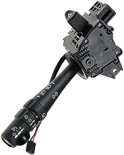 SPYKEY Interruptor De Columna De Dirección De Coche para Pontiac Grand Prix 25804854,Indicador/Cuerno/luz de Niebla/Función de luz de Niebla Trasera