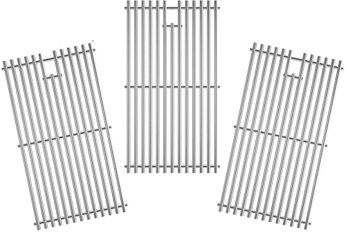 Grillrost für Charbroil Tru Infrarot 4 Brenner 463242715 463242716 463276016 466242715 466242716 G533-0009-W1A, Grill Ersatzteile für Nexgrill 720-0882A BHS G 720 0882, 43,2 cm, Edelstahl