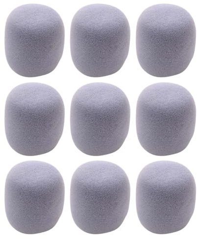 ULTECHNOVO 9 Funda Protectora para Micrófono Reducción de Ruido y Ventilación Adecuado para Ktv y Presentaciones