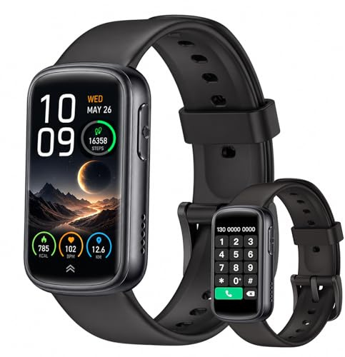 Smart Watch for Women Men, 1.47 Inch Fitness Tracker Step Counter Sleep