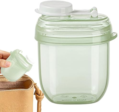 Dosatore per Latte in Polvere - Scatola Ermetica e a Prova di Perdite per Riserva | Scatola Portatile per Latte in Polvere - Per casa, cucina, viaggio, alimentazione e frigorifero