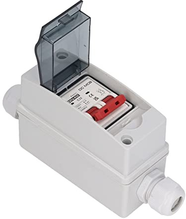 Solar Leistungsschalter IP65 Wasserdichte DC Leitungsschutzschalter 2P 1000V 32A 6KA Solar DC Leistungsschalter DIN Schienen DC Trennschalter für Wohnmobil Solar PV Anlage