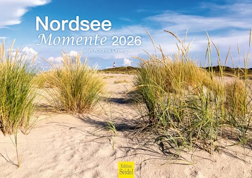 Edition Seidel Premium Kalender Nordsee Momente 2026 Format DIN A3 Wandkalender Deutschland Ostfriesland Küste Meer Strand Andrea Dreegmeyer