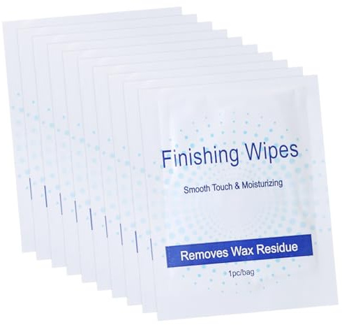 DECORNIJIA 50stücke Wachstücher Zum Entfernen Von Wachs Reinigungstücher Für Körper Und Haare Wachsentfernungstücher Zur Einfachen Anwendung Und Vielseitigen Nutzung