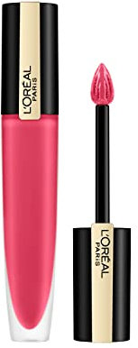 L'Oreal Rouge Signature Matte Liquid Lipstick 128 I Decide, 1 Count (Pack of 1)