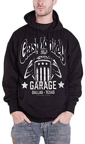 Gas Monkey Garage Herren BG-37-GMG013-H65-2 Kapuzenpulli, Black, M