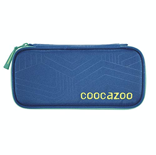 coocazoo Federmäppchen PencilDenzel, Schlamperetui, Geodreieckfach, Stundenplanfach, herausnehmbarer Stiftehalter, zusätzliches Reißverschlussfach