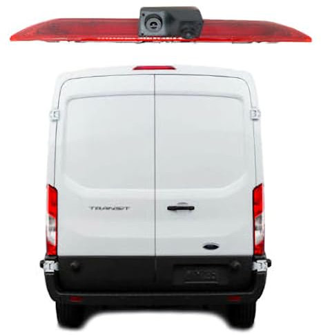 Dolphin - Cámara de estacionamiento y retroceso para Ford Transit Jumbo / Cargo 2014 en adelante (solo cámara doble)
