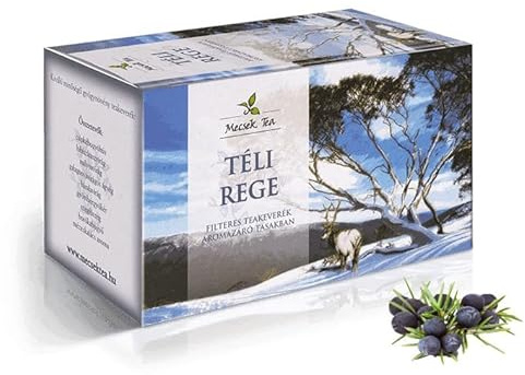 Mecsek Winter Legend Natural Herbal Tea Traditional Immune Booster Cold Flu Remedy 20 Teabags Rosehip Hibiscus Hawthorn Ginger Lime Flower Juniper Berry