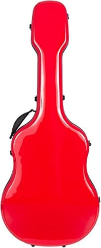 M-Case Gitarrenkoffer für Klassische Gitarre 39” - 4/4 Fiberglass Ultra Light rot
