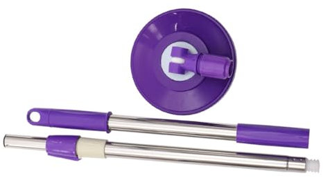 Alipis Trapeador Telescópico y Mango Extensible de Acero Inoxidable Diseño Grueso para Limpieza y Profunda de Suelos Domésticos