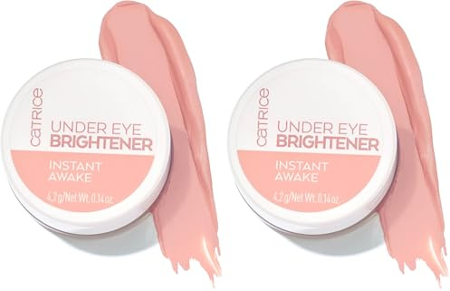 Catrice Under Eye Brightener, Augenpflege, Nr. 010, Nude, pflegend, farbanpassend, sofortiges Ergebnis, natürlich, schimmernd, vegan, ohne Parfüm, ohne Alkohol, ohne Parabene, 2er Pack (4.2g)