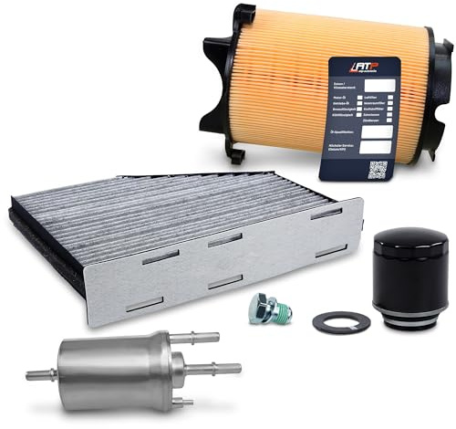 BESTPRICE ATP Inspektionspaket Set B mit 1x Ölfilter, 1x Innenraumfilter