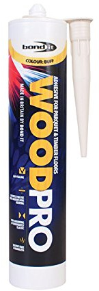 4 x Bond it Wood Pro High strength Adhesive Glue for parquet and timber floors