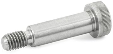 Ganter Normelemente | Passschrauben mit Bund - ISO 7379-12-M10-80-NI | Aufnahmedurchmesser 12mm | Edelstahl | 1 Stück