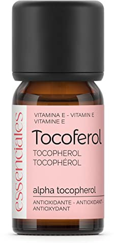 Essenciales - Vitamina E 100% Natural - Tocoferol de la máxima calidad y pureza - 10 ml