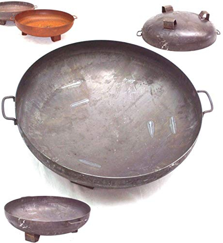 D&L Feuerschalen Feuerkorb Pflanzschalen Grillboden Grillschale Grill Terrassenofen 800mm 44407 AWZ