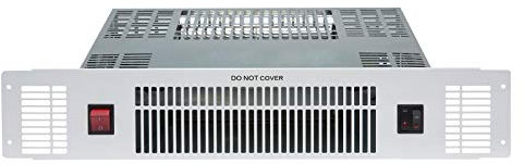 SIA PLH3 2kW White Slimline Electric Built-in Kitchen Plinth Space Heater