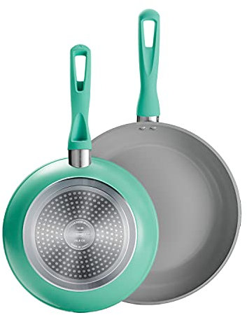 Tramontina Saut Pan 2pk 10 & 12 (Teal), 80110/040DS