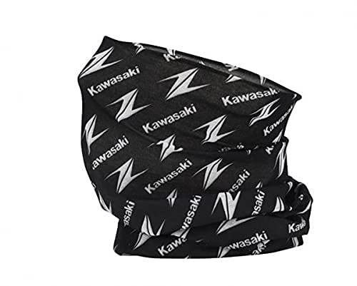 Kawasaki Halstuch Schlauchschal, Schwarz, Einheitsgröße
