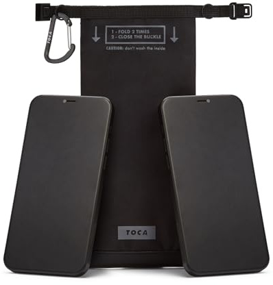 TOCA Ingen Signal Sleeve & Faraday Väska, RFID-blockerare, Anti Tracking Mobiltelefonfodral, Dataskydd Mobiltelefontaske, Faraday-påse och Bur, Mobilsocka.