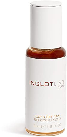 Inglot Gocce Abbronzanti | Viso e Corpo Abbronzati e Radiosi | Gocce Autoabbronzanti per un Effetto Abbronzato Naturale | Formula Leggera | Look Estivo Splendente | Tan Bronzing Drops | 30 ml