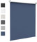 Verdunklungsrollo ohne Bohren Verdunkelungsrollo Klemmfix Rollos für Fenster ohne Bohren 150x45cm(LxB) Dunkelblau Thermorollo Fenster Rollo 100% Verdunkelung Sichtschutz und Sonnenchutz