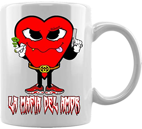 Genérico Mafia Of Love Taza Blanca De Cerámica Hogar De Oficina De La Taza Del Agua Té Café White Ceramic Mug