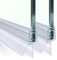 CKB - Confezione da 2 guarnizioni inferiori per box doccia, lunghezza 900 mm, per porta doccia in vetro senza cornice da 6 mm, trasparente