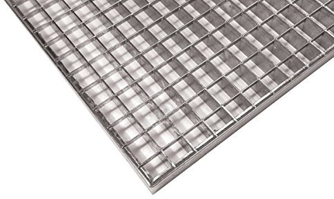 B2 Industrie Gitterrost Pressrost verzinkt 800x800mm Masche 30/30