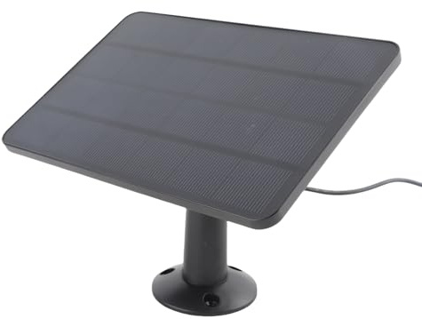 Generic Doorbell Solar Panel, 10W, 33% Efficiency, IP66 Waterproof, 9.8ft Cable, Easy Install, ABS Material (CSP4W-O-B)