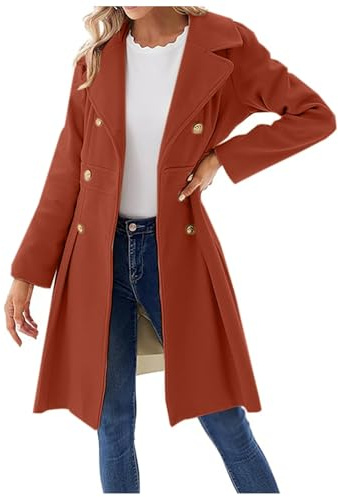 Abrigo Mujer Lila Mejores Marcas De Abrigos para Mujer Chaquetones Azul Marino Mujer Chalecos Exteriores para Mujer Abrigos Moda Mujer Chaqueta Pelo Fiesta Boleros Mujer Fiesta Abrigo Largo De PañO