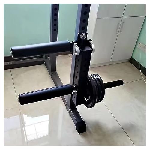 Leg Power Käfig-Rack-Aufsätze, Beinpress-Aufsatz für Zuhause, Fitnessstudio, Körpergewichtstraining, Schaumstoff-Hakenverlängerung und Curl-Maschine mit 26 mm Kompatibilität